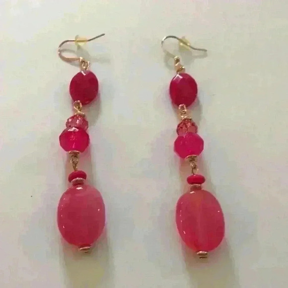 Style & Co new Beaded Linear Drop Earrings - Picture 5 of 8